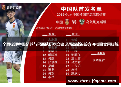 全面梳理中国足球与巴西队历次交锋记录高效追踪方法指南实用版解